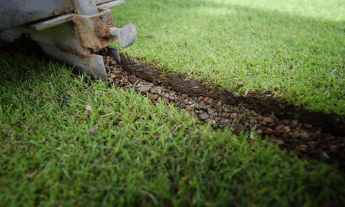 image of gravel band drainer